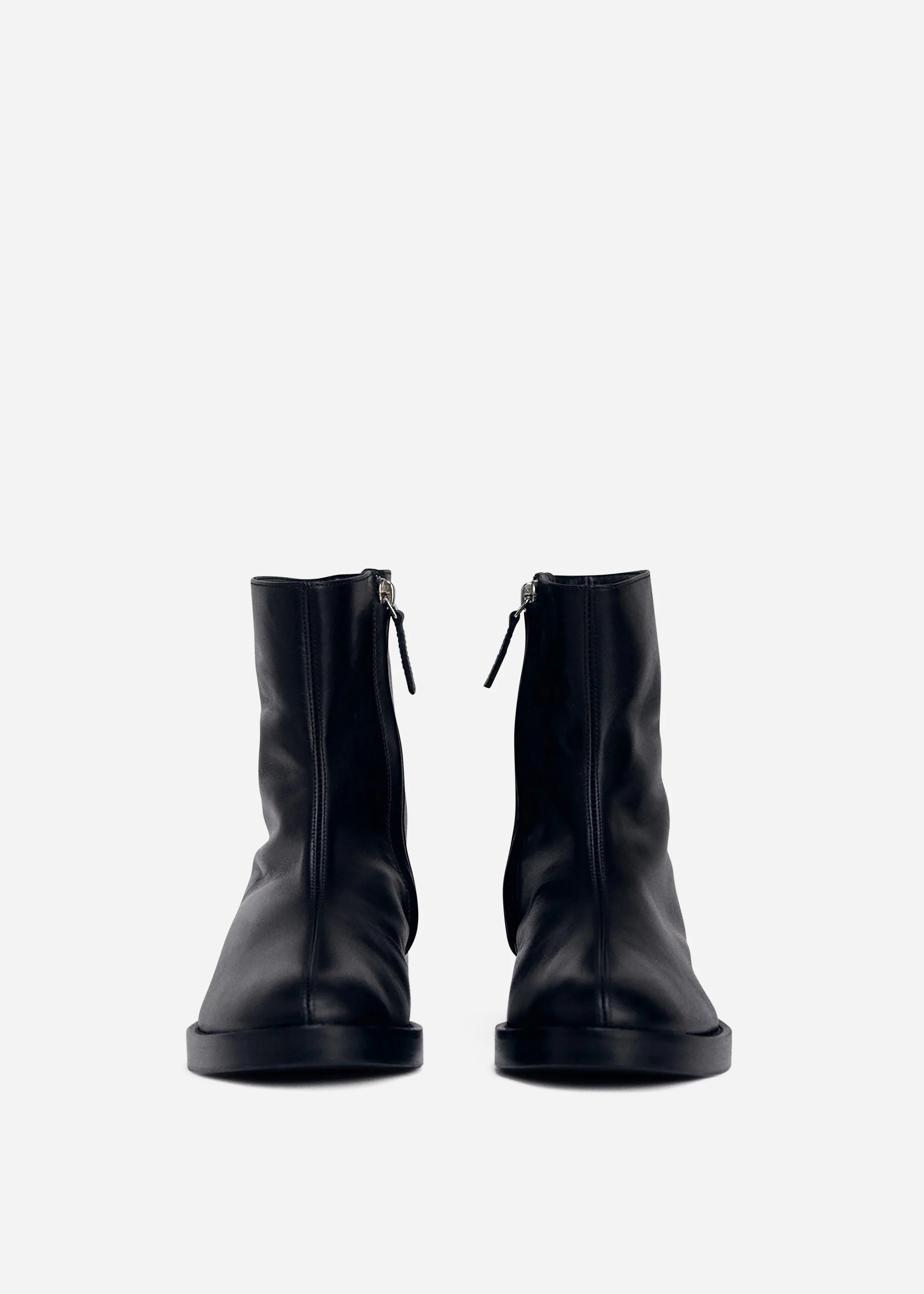 Front Seam Bootie in Black - Image 3